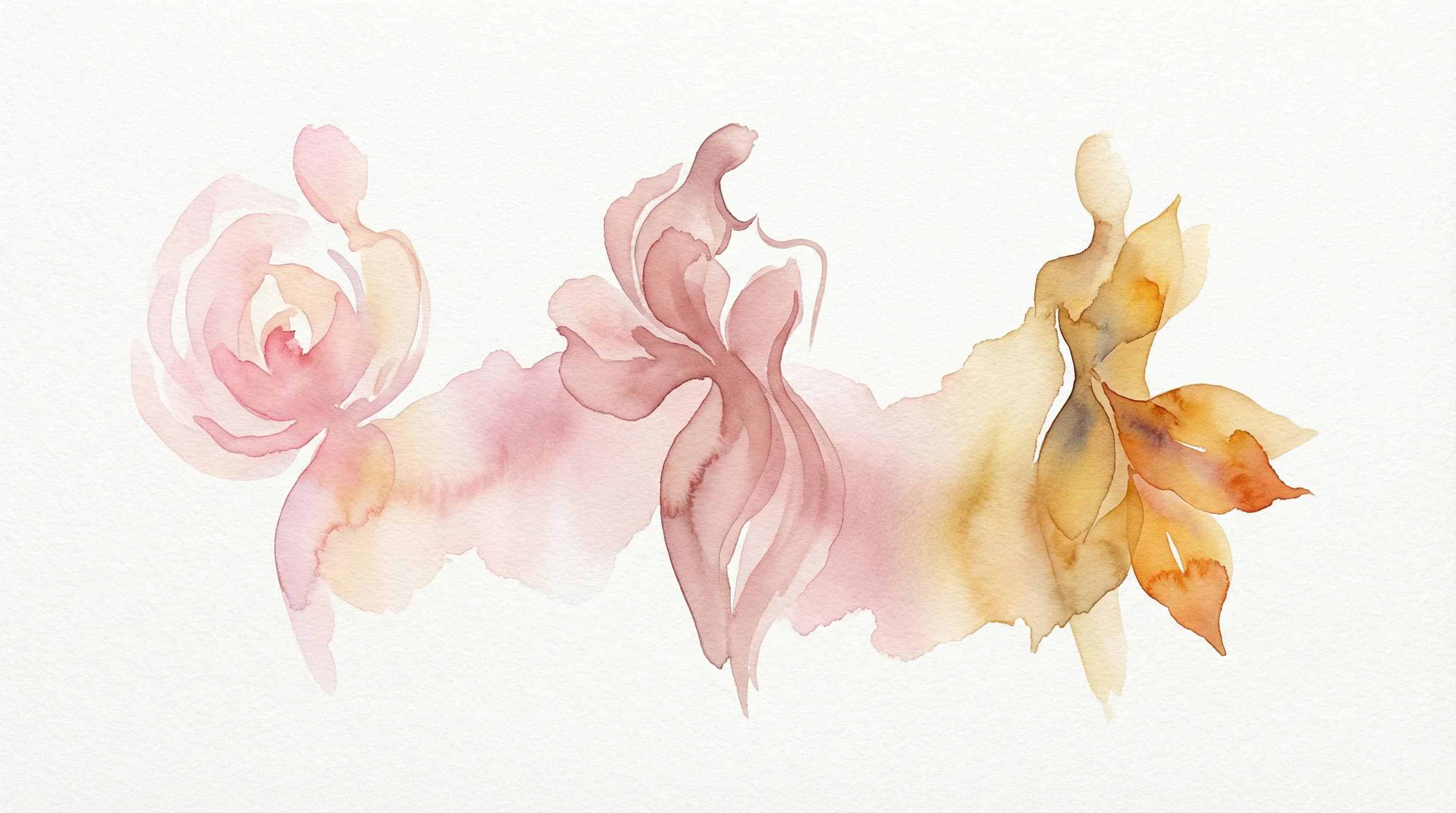 女性の性欲は年代で変わる - 20代・30代・40代の変化を表す水彩イラスト